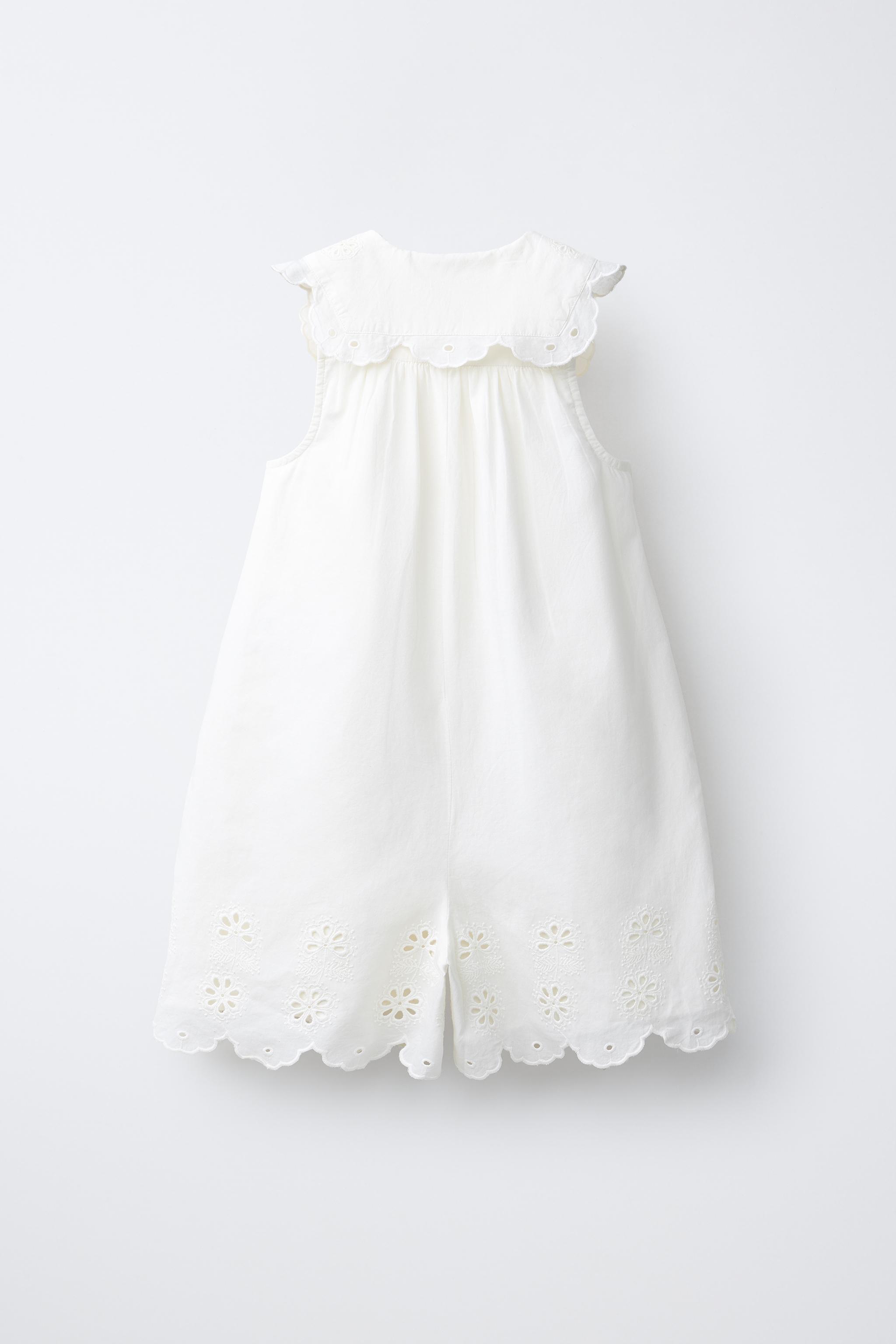 COMBI-SHORT COL CLAUDINE BRODERIES